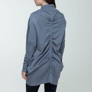 Lululemon Transformation Wrap Heathered Blurred Grey / Coal - Size 4